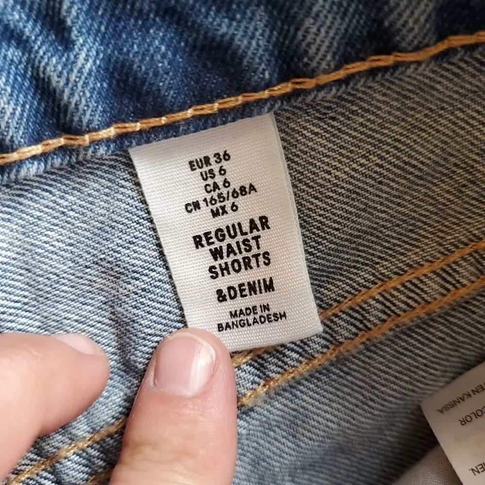 H&M Mid Cut Jean Shorts